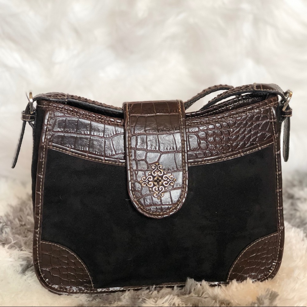 COUNTRY Black&Brown Shoulder Bag